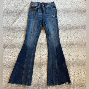 Miss Me Distressed Blue Jeans